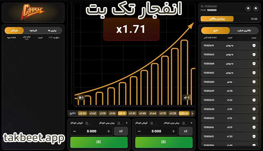 انفجار تک بت